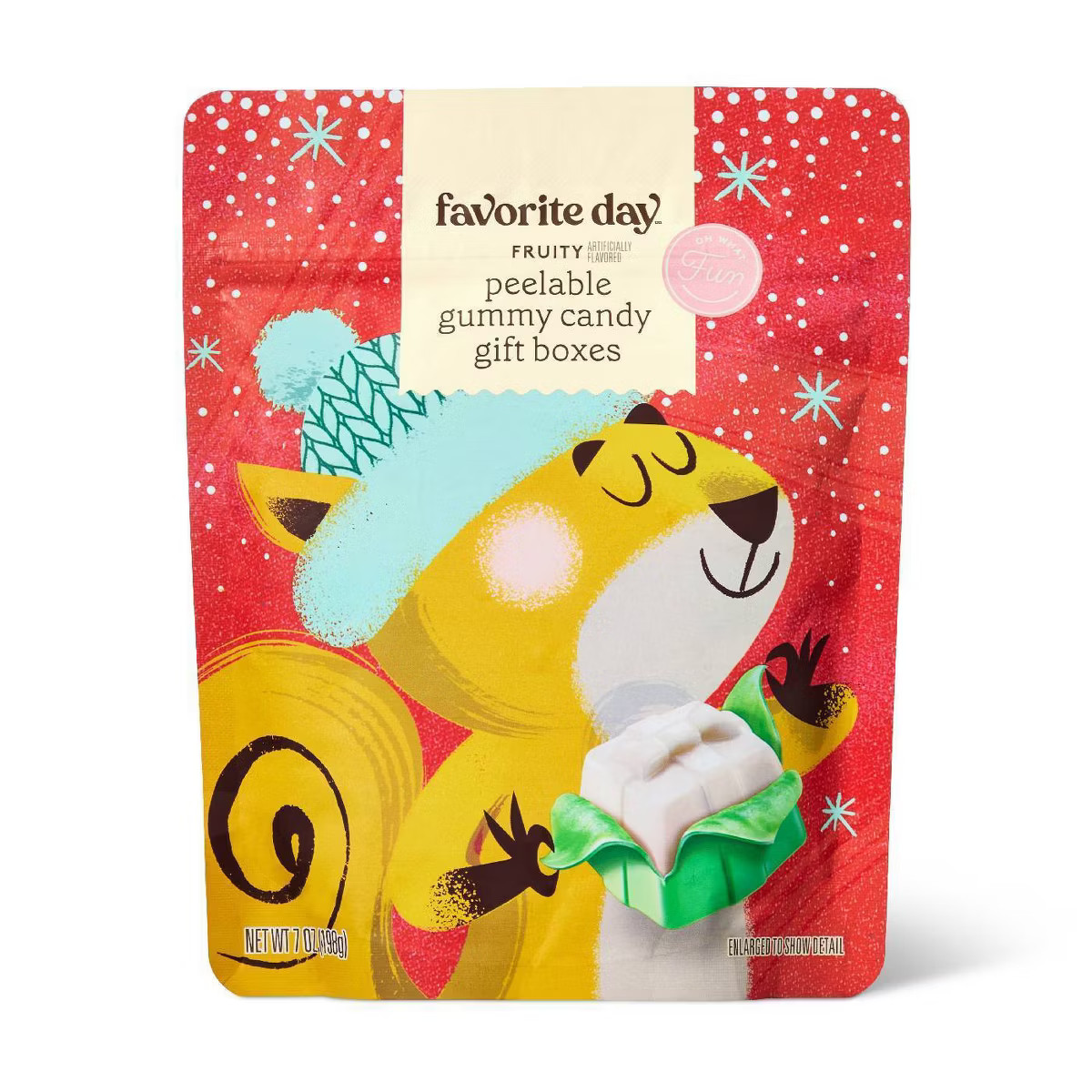 Peelable Gummy Christmas Candy Gift Boxes - 7oz - Favorite Day™ | Target