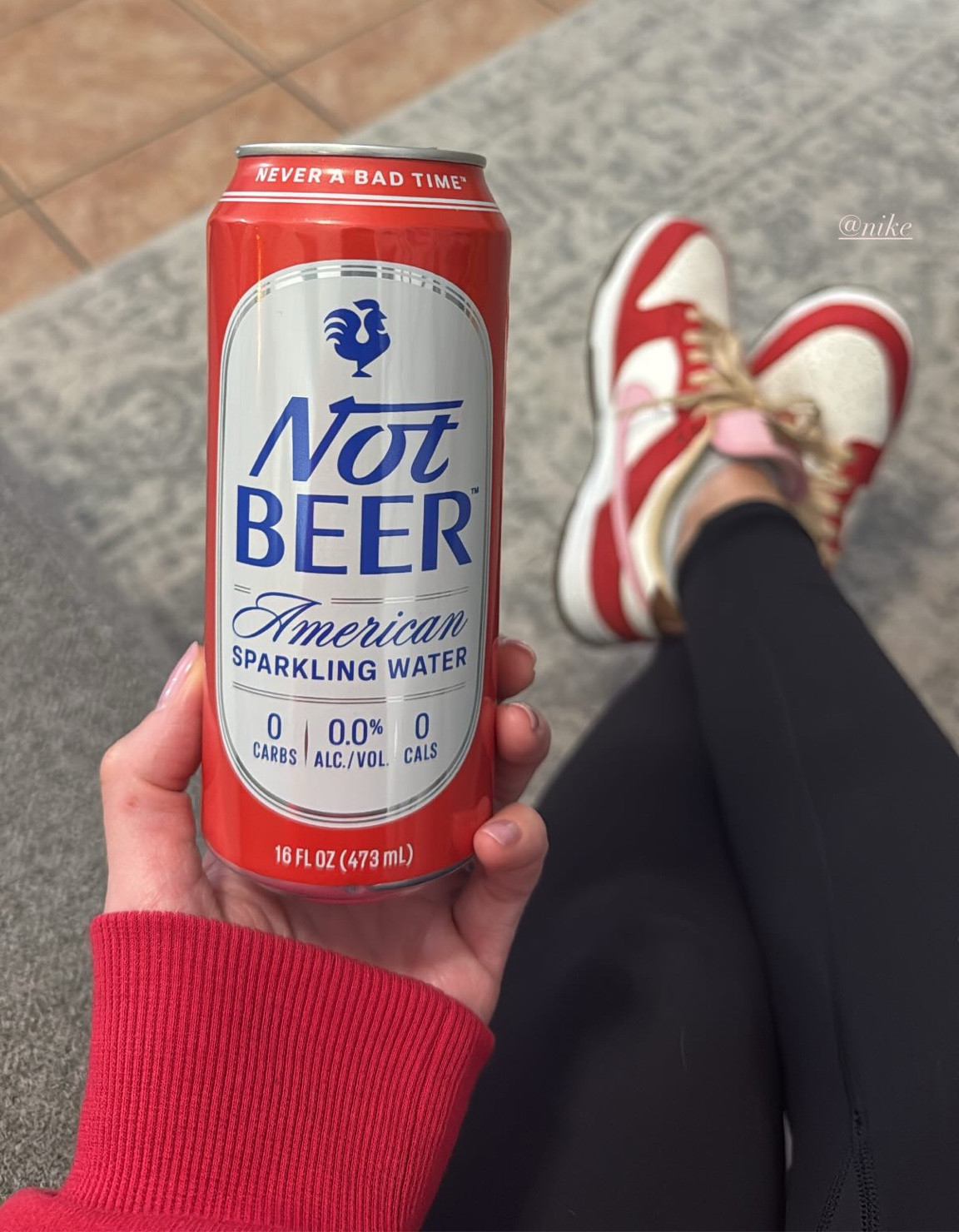 Red may be the color of 2025 ❤️ & this sparkling water is 💣 
