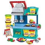Play-Doh Kitchen Creations Busy Chef's Restaurant Playset, 2-Sided Play Kitchen Set, Preschool Co... | Amazon (US)