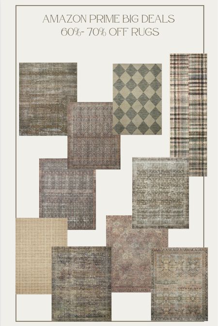 All the best Prime day rug deals! These are 60-70% off! My absolute favorite rugs! 

#LTKhome #LTKxPrime #LTKsalealert