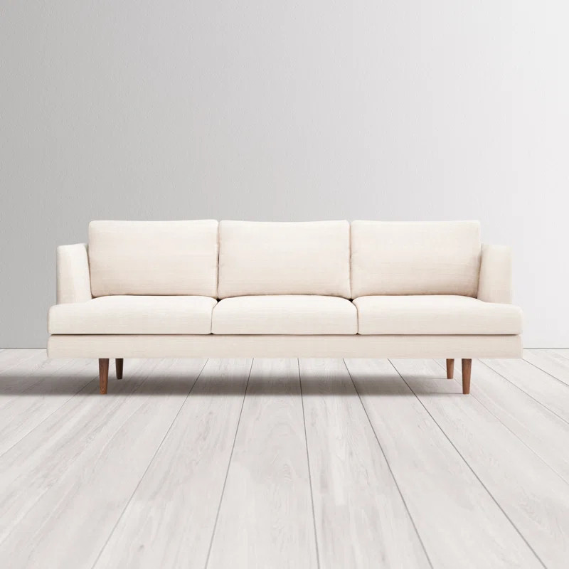 84" Wide Recessed Arm Sofa | Wayfair North America