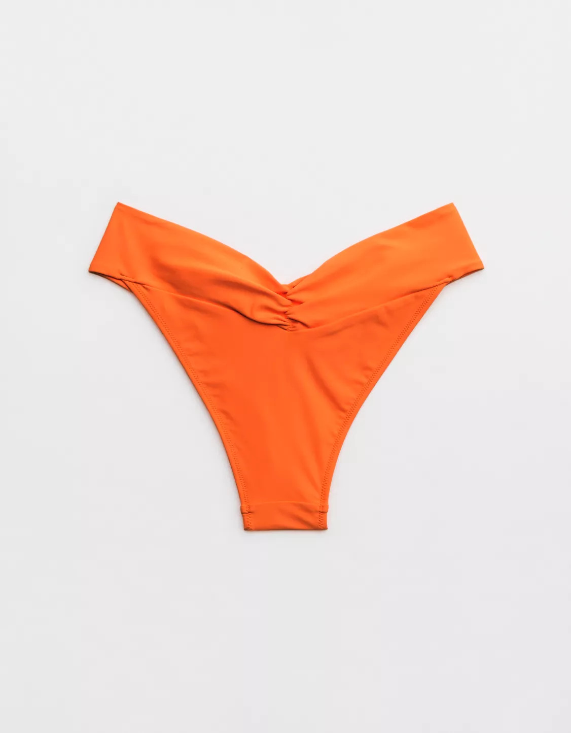 Aerie Ruched Cheeky Bikini Bottom | Aerie