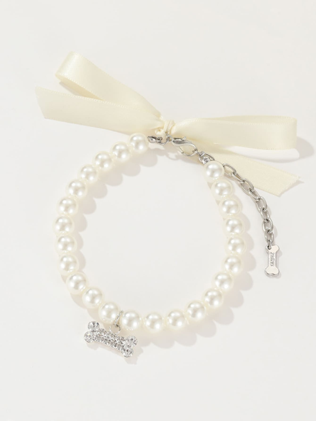 Faux Pearl Pet Necklace | SHEIN
