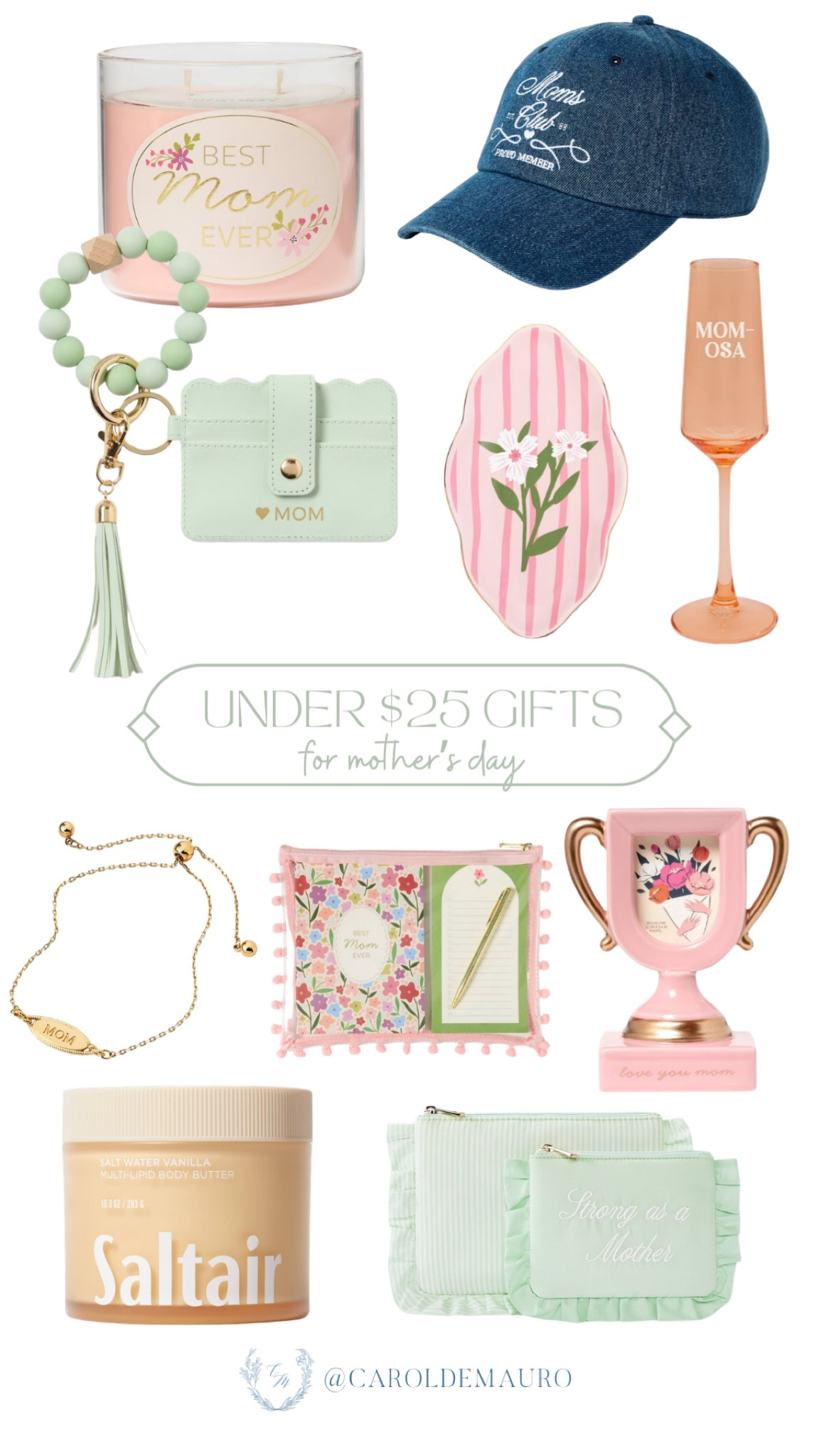 Treat mom to something special without breaking the bank! I've rounded up the sweetest Mother's Day gifts—from chic accessories to self-care favorites. Shop these budget-friendly finds, all under $25.

mothers day gift, gifts for mom, budget finds, affordable gifts, gift ideas, mom life, gift guide

#LTKSeasonal #LTKHome #LTKU
