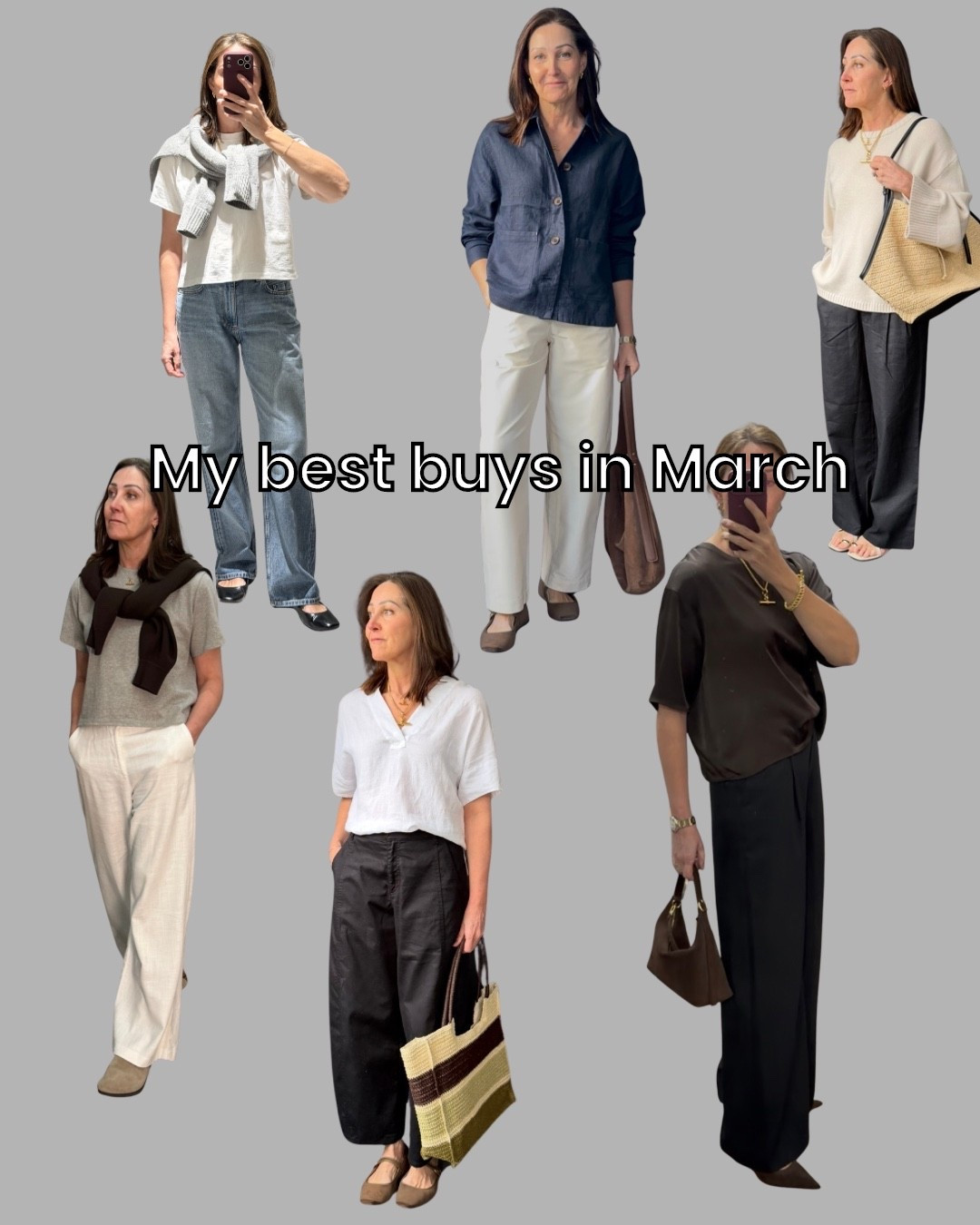 My best buys in March. 
Lots of Linen, barrel shapes, great jeans, going out tops and the best black trousers on the high street xx

#LTKspring #LTKuk #LTKstyletip