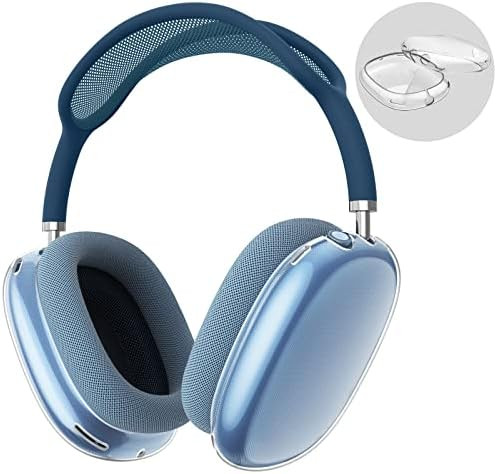 Fintie Case Cover for AirPods Max Headphones, Soft TPU Clear Anti-Scratch Protective Cover for Ai... | Amazon (US)