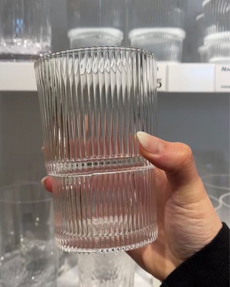 Ribbed glasses! Didn’t find good ones on Amazon but they have them at Crate & Barrel 

#LTKhome
