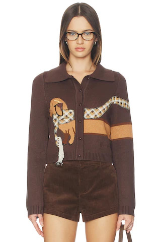 Walk in The Park Tripper Cardigan in Tobacco | Revolve Clothing (Global)