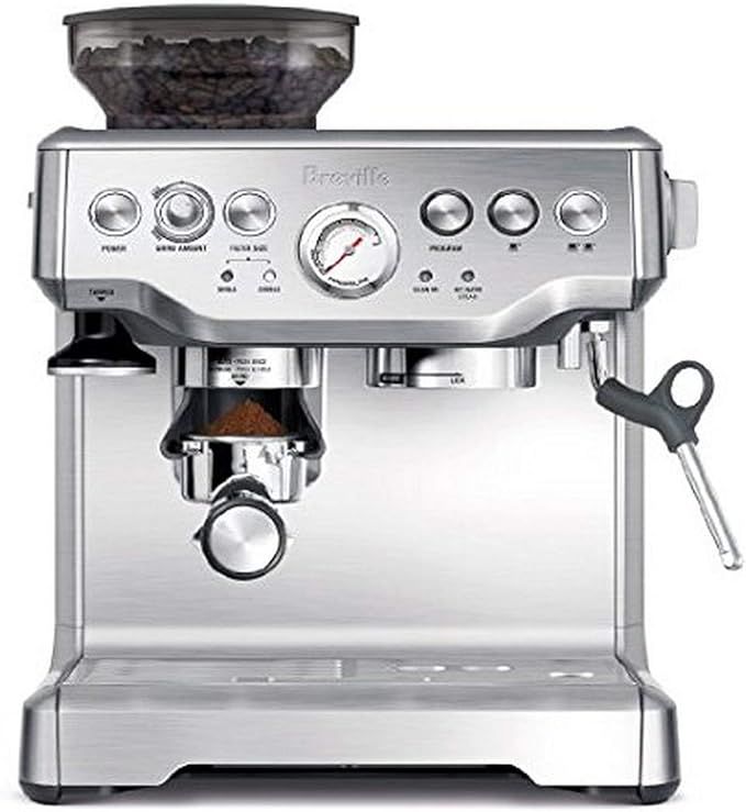 Breville RM-BES870XL Barista Express Espresso Machine , Silver (Renewed) | Amazon (US)