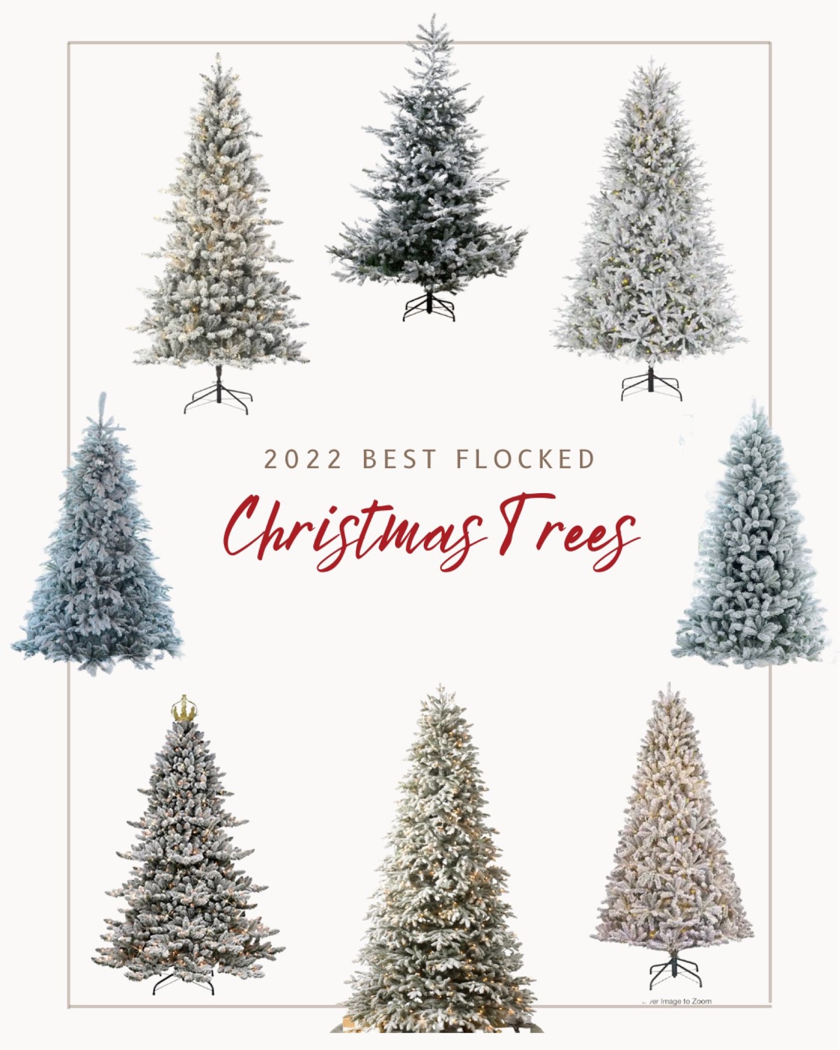 These are my top flocked Christmas tree picks for 2022! They are so good this year! 

#LTKSeasonal #LTKhome #LTKHoliday