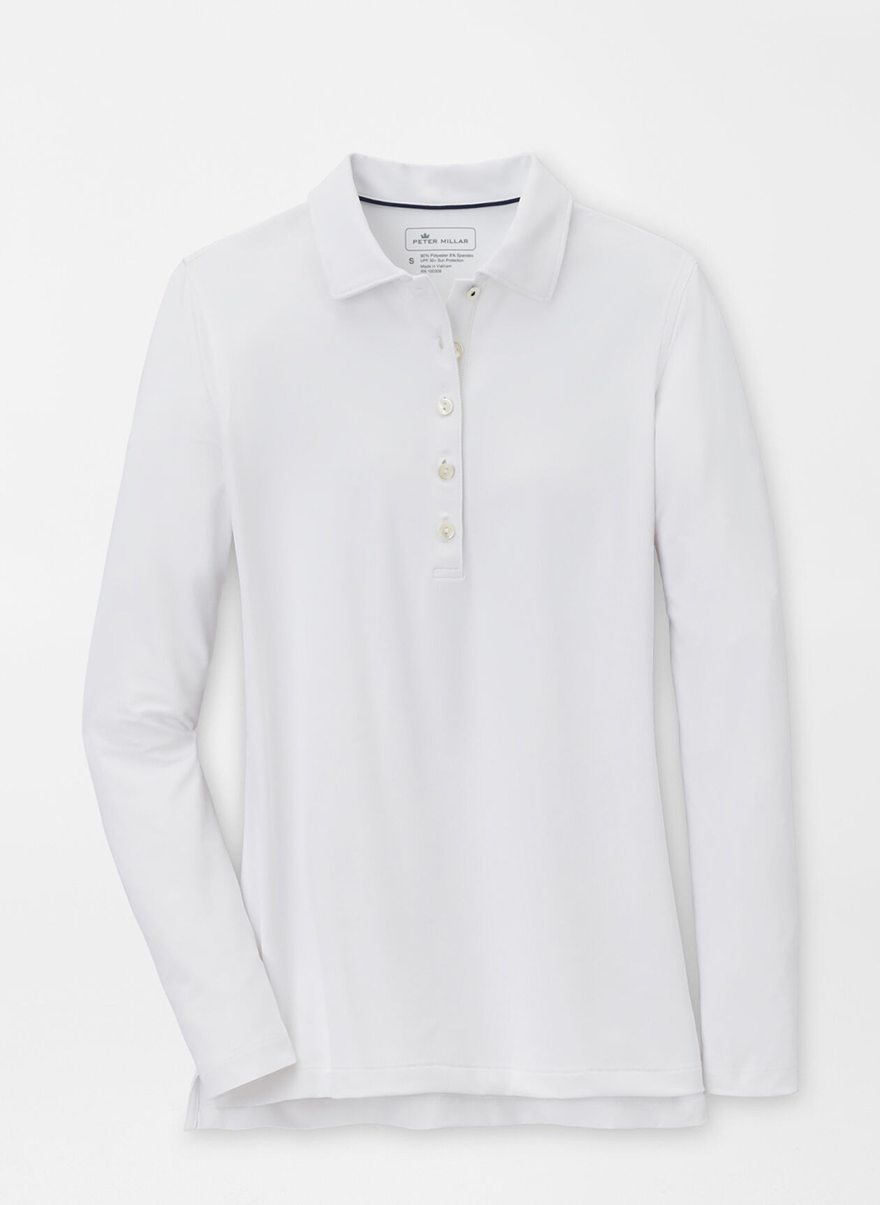 Perfect Fit Performance Long-Sleeve Polo | Peter Millar