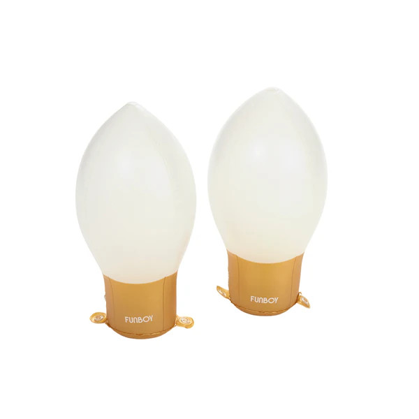 Inflatable Christmas Bulbs
                      Light Up, 2 Pack | FUNBOY