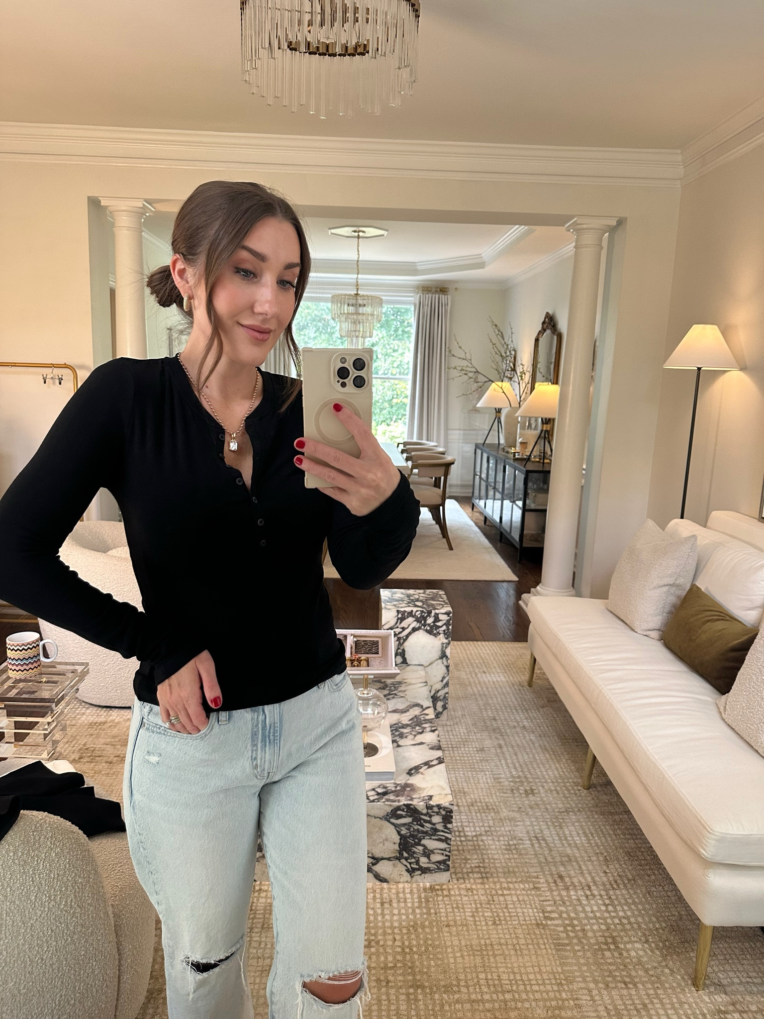 The best Amazon henley tops… so affordable. I’ll be wearing these all spring and summer with shorts too
Medium 

#LTKootd