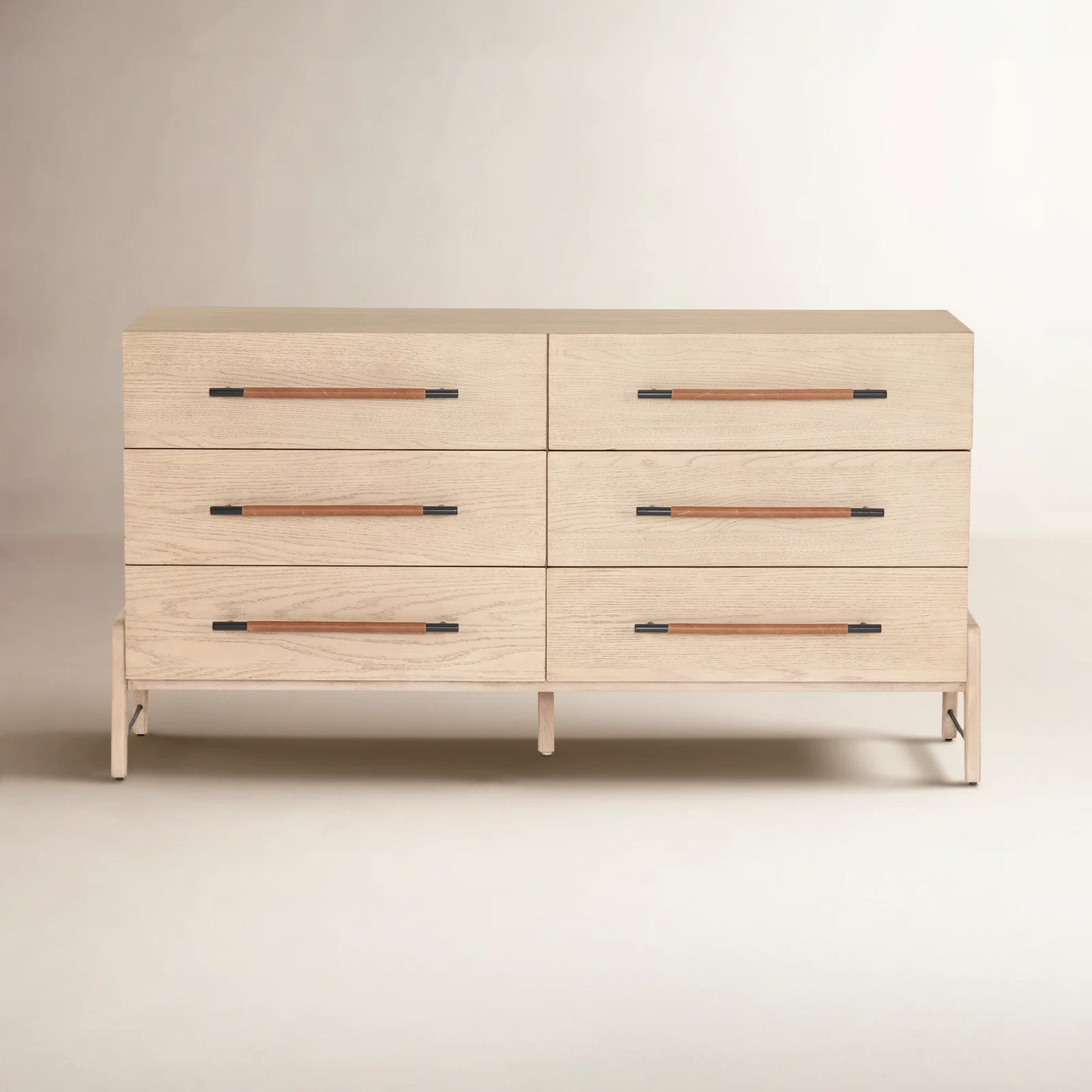 AllModern Karsten 6 Drawer 62.5" W Double Dresser & Reviews | Wayfair | Wayfair North America