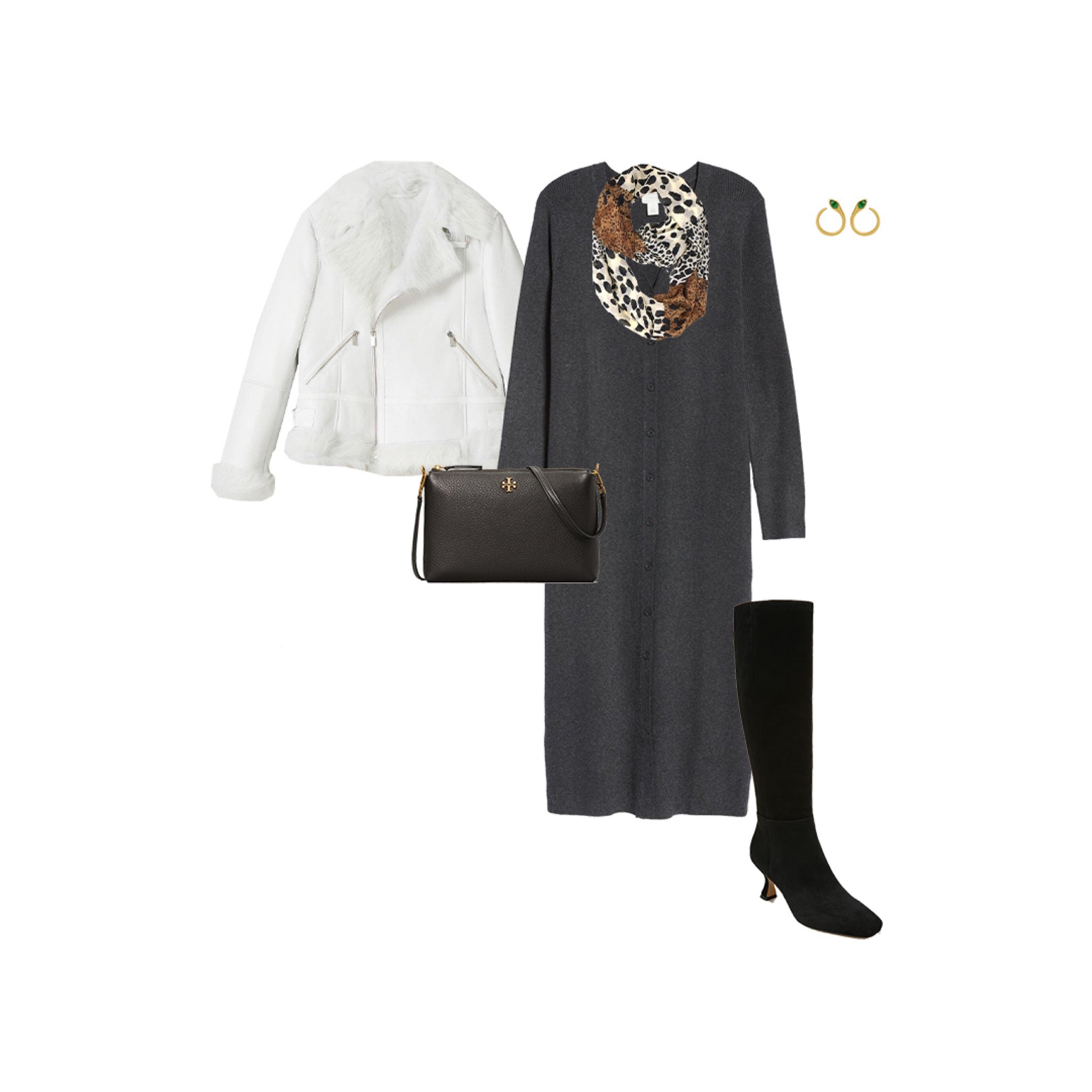 How to wear a cardigan: wear it as a dress. 

If you love to wear dresses at other times of the year, you don’t have to stop wearing them just because the temperature dips. A cardigan dress could be the perfect answer.
You could wear yours buttoned as a dress or unbutton it and wear as a long outer layer.

#40plusstyle #capsulewardrobe

#LTKfit