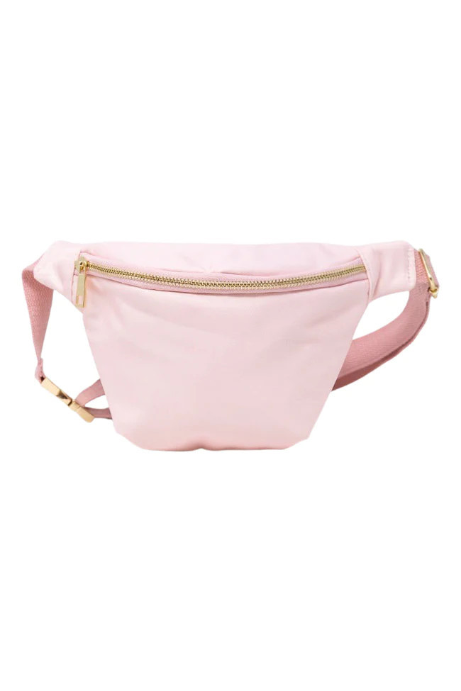 On The Go Blush Belt Bag | Pink Lily