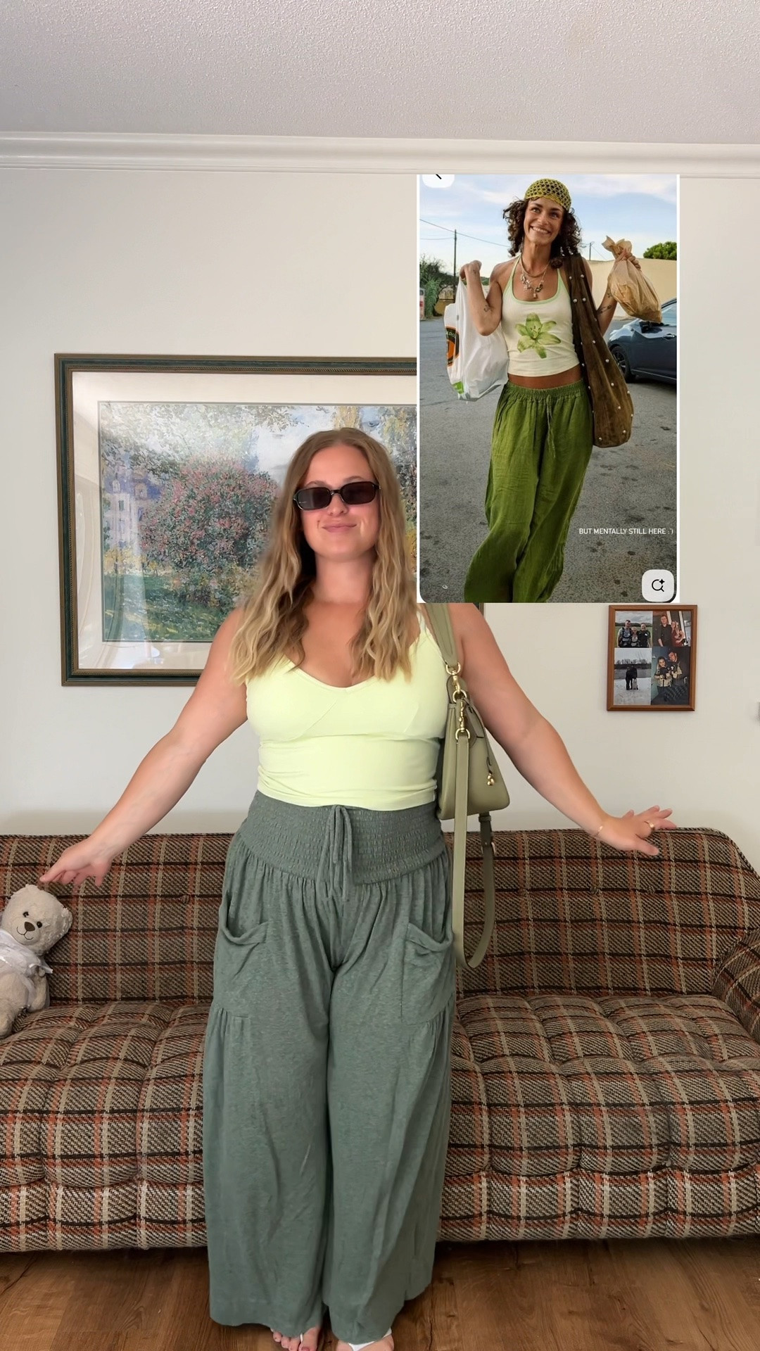 Another green pant outfit are we surprised? Recreating Pinterest outfits Part 3 on a size 12/14 body 

#recreatingpinterestoutfits #pinterestoutfitinspo #summeroutfitinspo #part3 #baggypants

#LTKootd #LTKgrwm #LTKMidsize