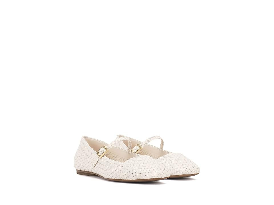 Vince Camuto Vinley Women's Flat Shoes Coconut Cream : 10 M, Leather/Rubber | Zappos
