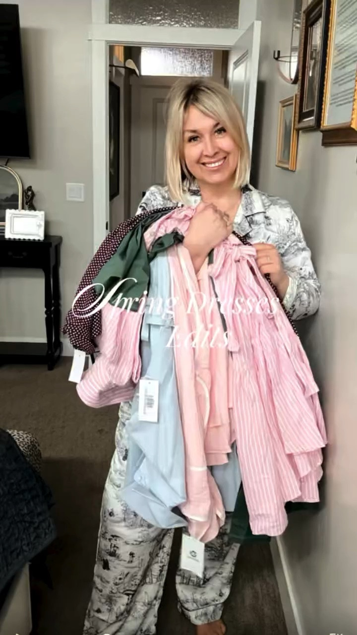 Spring dresses are officially calling my name 🌷✨
There’s just something about soft pinks, light blues, and fresh spring dresses that make midlife feel brand new again. As a midsize woman over 50, I’m always looking for pieces that feel feminine, flattering, and easy to wear — and these spring dress finds are giving effortless confidence.
Flowy silhouettes, soft fabrics, and colors that brighten your skin? Yes please. Spring fashion over 40 doesn’t have to be trendy to be beautiful. It just has to feel like YOU.
Easter dress /spring outfit /spring dress /modest dress /maxi dresses /pink dresses 
#MidsizeStyle #WomenOver50Style #SpringFashionOver40

https://liketk.it/5WA6c