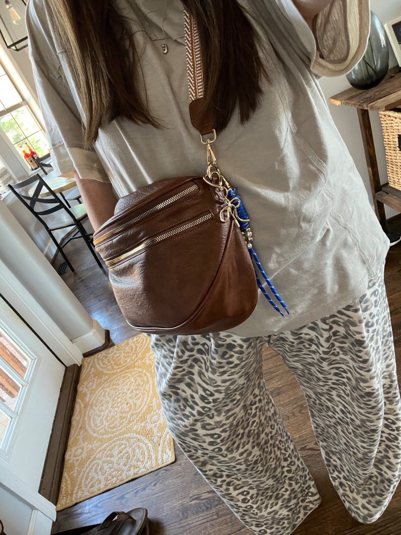 Quite possibly my new favorite mom on the go outfit! 

Comfortable 
Layerable
And still put together!

Perfect for birthday parties or game days! 

*could have sized down in pants - very baggy! 
*this shirt is sadly sold out with the double neckline but the one linked is the same oversized crew tee

#LTKdayinmylife #LTKootd #LTKmomlife