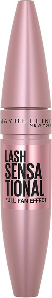 Maybelline Lash Sensational Washable Mascara, Lengthening and Volumizing for a Full Fan Effect, B... | Amazon (US)