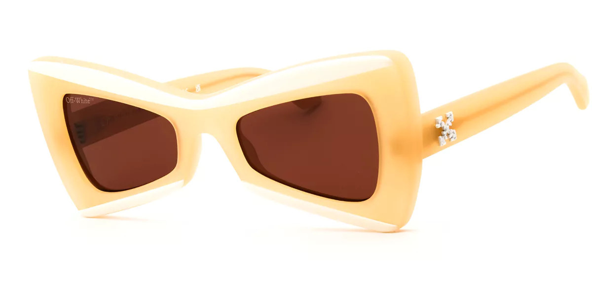 Off-White NASHVILLE 764 Women's Sunglasses Brown Size Standard | SmartBuyGlasses Global
