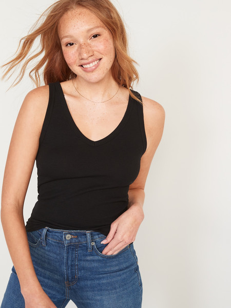 First-Layer V-Neck Tank Top | Old Navy (US)