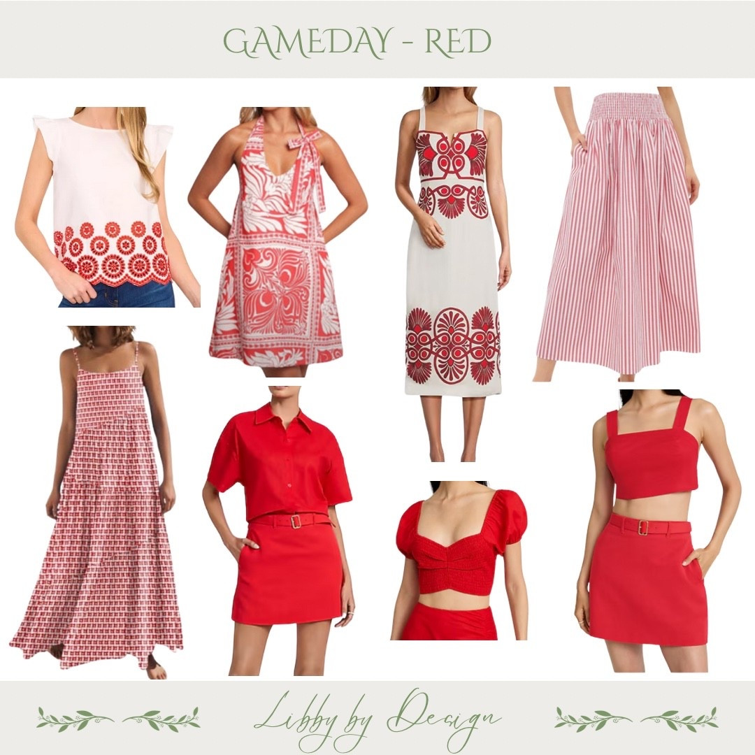 Wearing my team spirit with style. Red never looked so refined. 

#LTKSeasonal #LTKStyleTip
