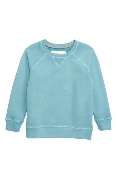 Mini Boden Garment Dyed Sweatshirt (Toddler Boys, Little Boys & Big Boys) | Nordstrom | Nordstrom