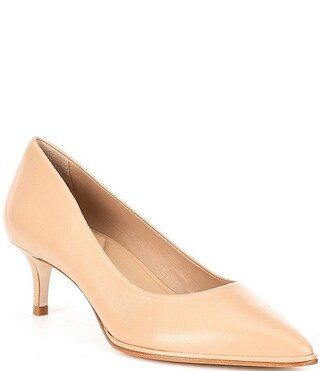 Antonio Melani Ellen Leather Pointed Toe Pumps | Dillard's | Dillard's