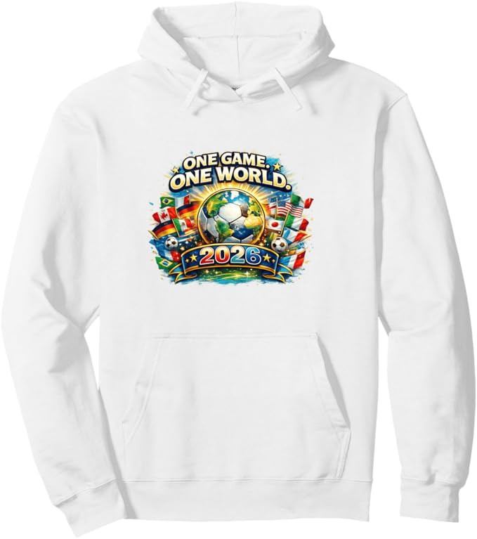 Global Soccer Fest 2026 North America Tour USA Canada Mexico Pullover Hoodie | Amazon (US)