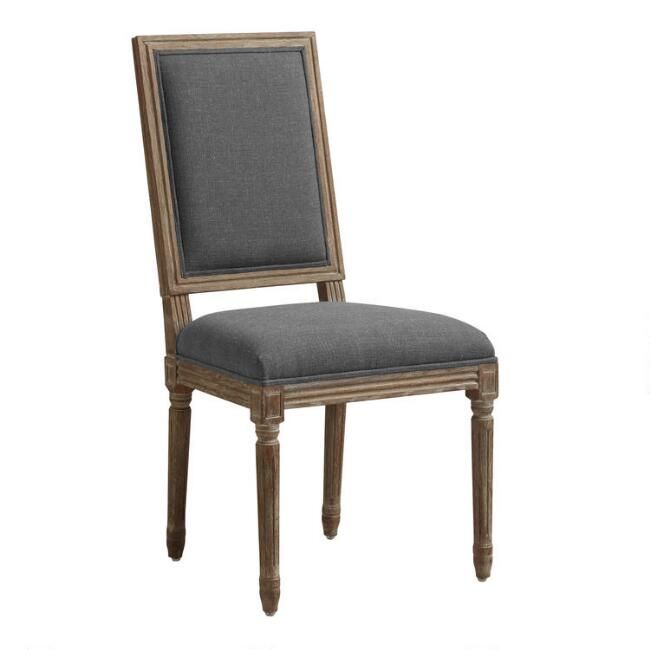 Square Back Paige Upholstered Dining Chair Set Of 2 | World Market