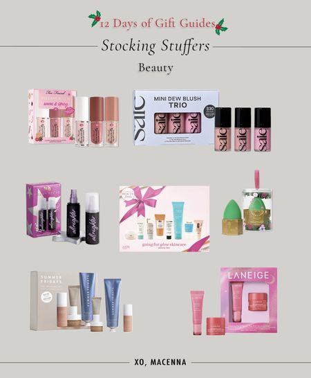 Beauty stocking stuffers are a must for the skin care and makeup lover in your life! Here are a few favorites! 

#LTKGiftGuide #LTKSeasonal #LTKHoliday