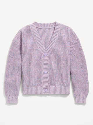 Button-Front Cardigan Sweater for Girls | Old Navy (US)