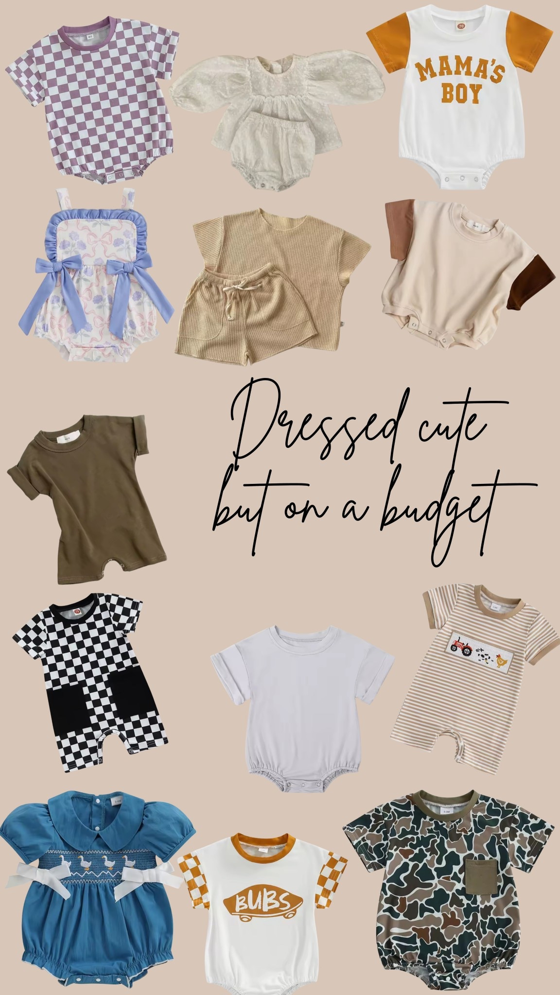 No need to break the bank on dressing your babies! I shopped here for both my kids and we loved everything we got! 