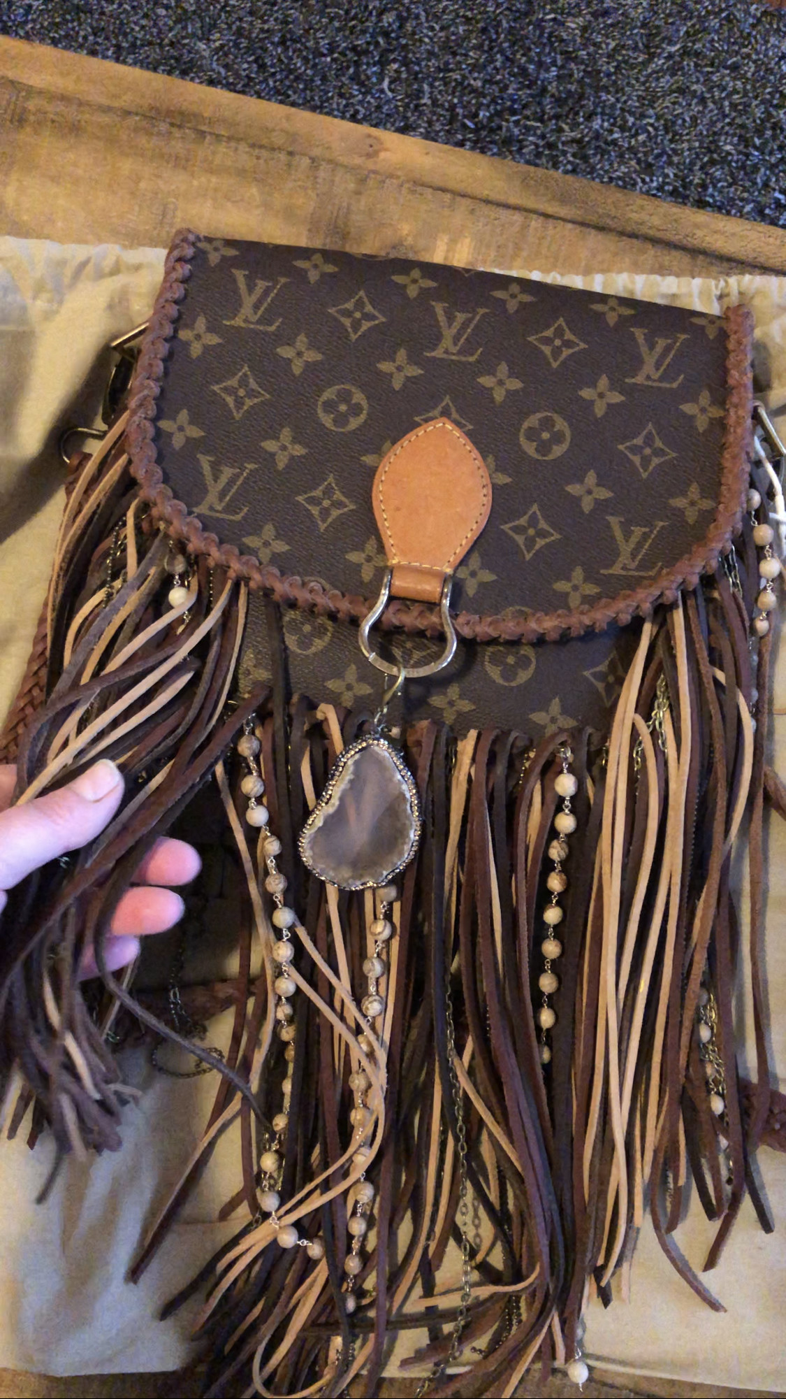 World Traveler with Turquoise Pendant | Vintage Boho