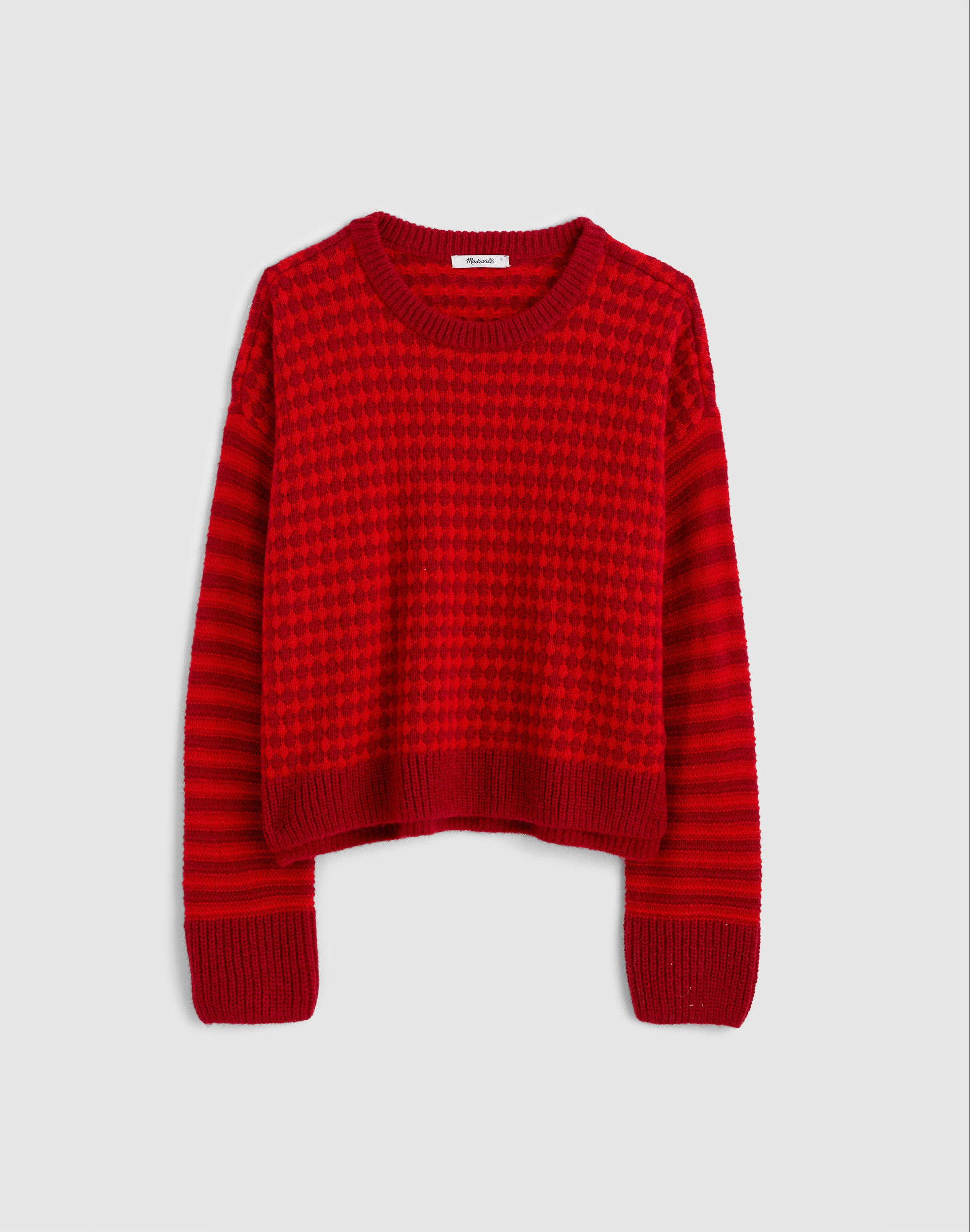 Mixed Stripe Pullover Sweater | Madewell