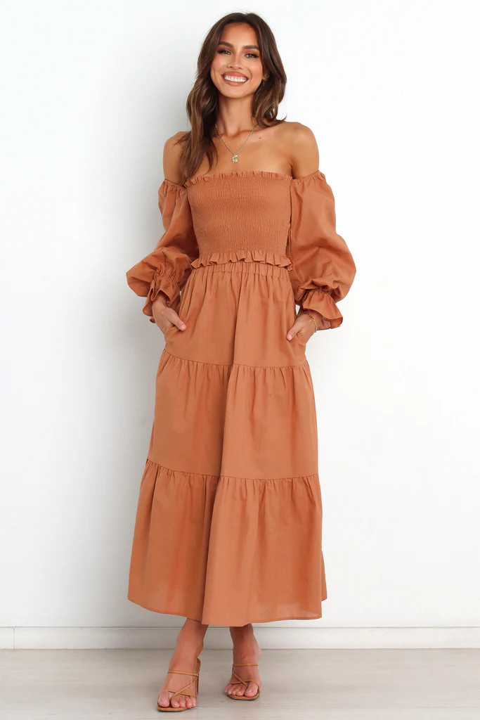 Gabriella Skirt - Tan | Petal & Pup (US)