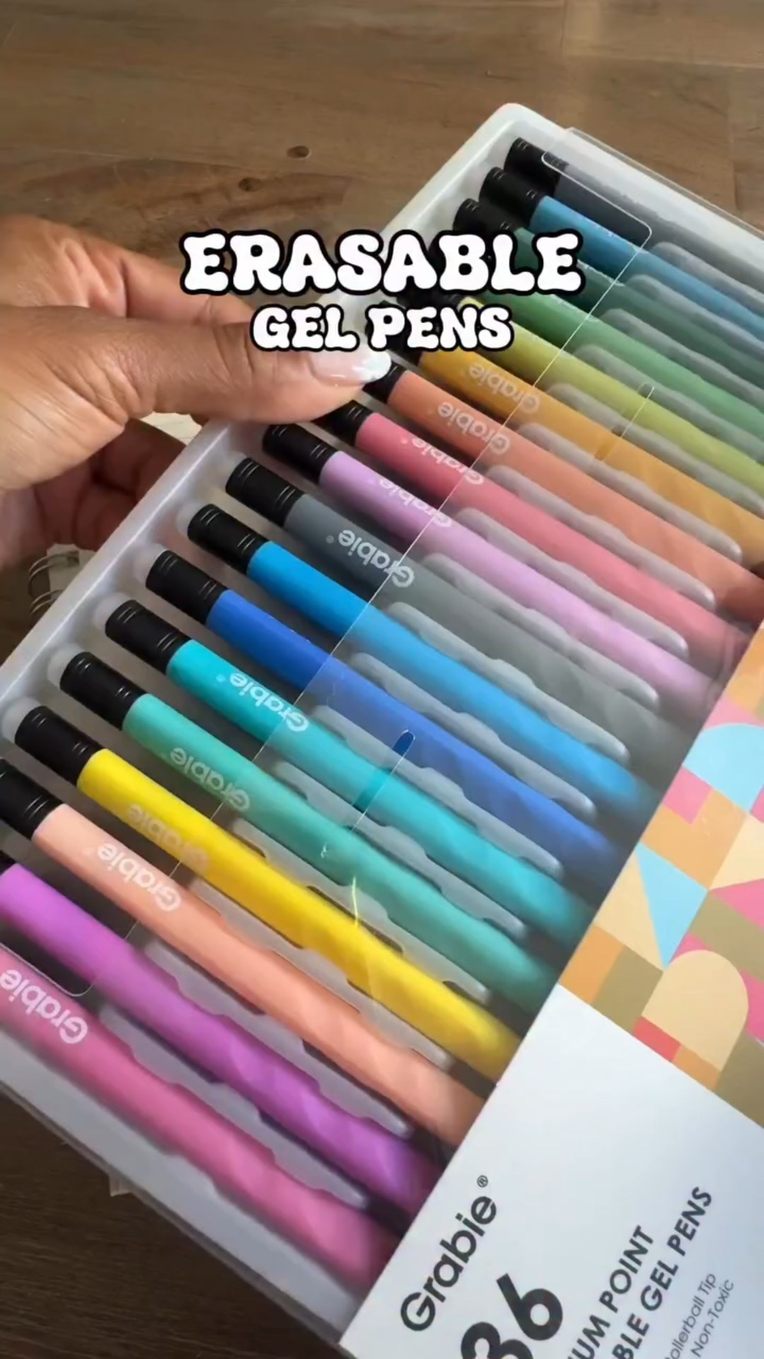 Comment “PEN” below or click my bio link! 💕

These pens are a game changer ✏️✨ 36 vibrant colors, super smooth ink, and they ERASE like magic. Perfect for planners, notes, journaling, or school without the mess. Mistakes? Gone!

#amazonfinds
#StationeryAddict
#BackToSchool

erasable gel pens colorful pens planner pens journaling supplies aesthetic stationery school supplies teacher tools smooth writing 0.7mm fine point note taking bullet journal accessories desk essentials office supplies amazon finds productivity study tools