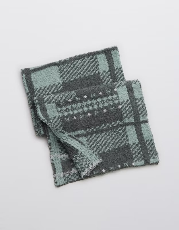 OFFLINE Fuzzy Plaid Scarf | American Eagle Outfitters (US & CA)