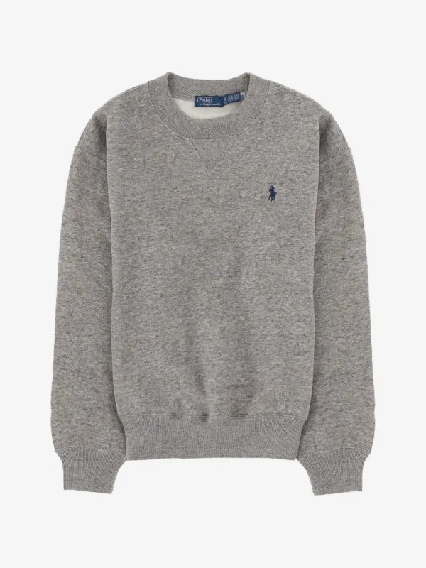 fleece crew-neck sweater | Farfetch Global