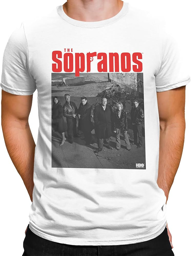 HBO The Sopranos Characters Men's and Women's Short Sleeve T-Shirt | Amazon (US)