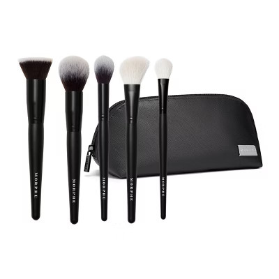 Morphe Face The Beat Face Brush Collection + Bag - 6pc - Ulta Beauty | Target