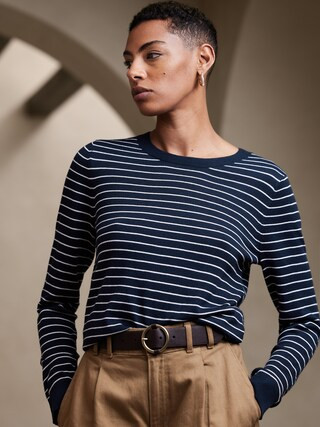 Forever Striped Sweater | Banana Republic Factory