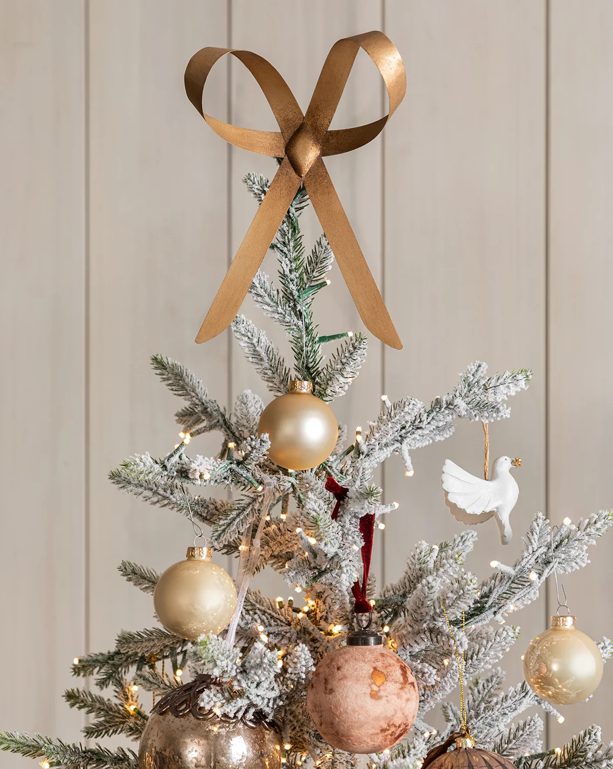 Brass Bow Tree Topper | McGee & Co. (US)