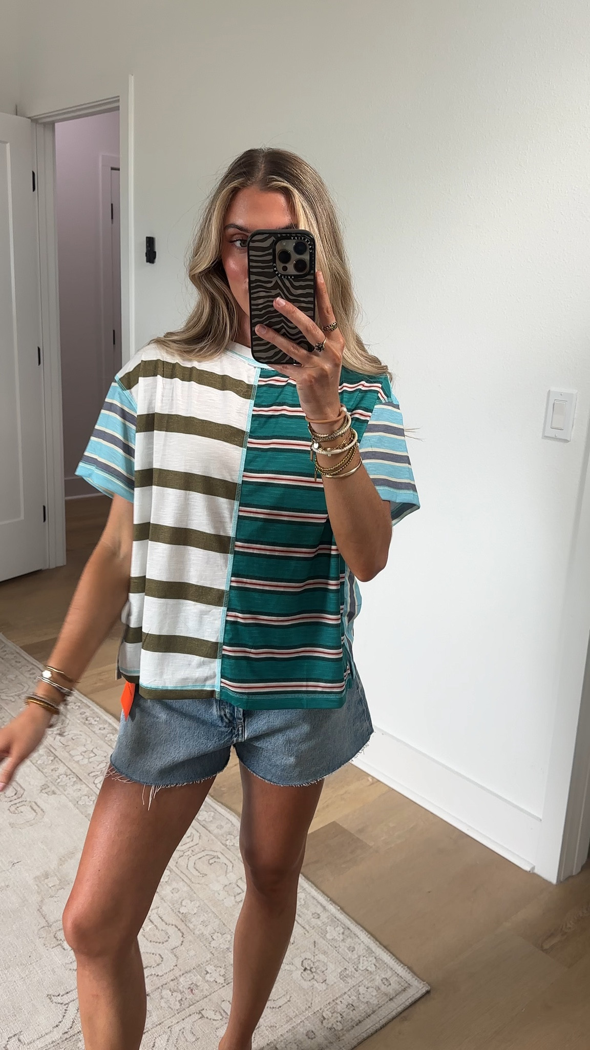 Amazon size small Tankaneo Womens Summer Striped Shirts Casual Color Block Short Sleeve Tops Loose Fit Crew Neck Tees

#LTKootd #LTKSeasonal #LTKSaleAlert