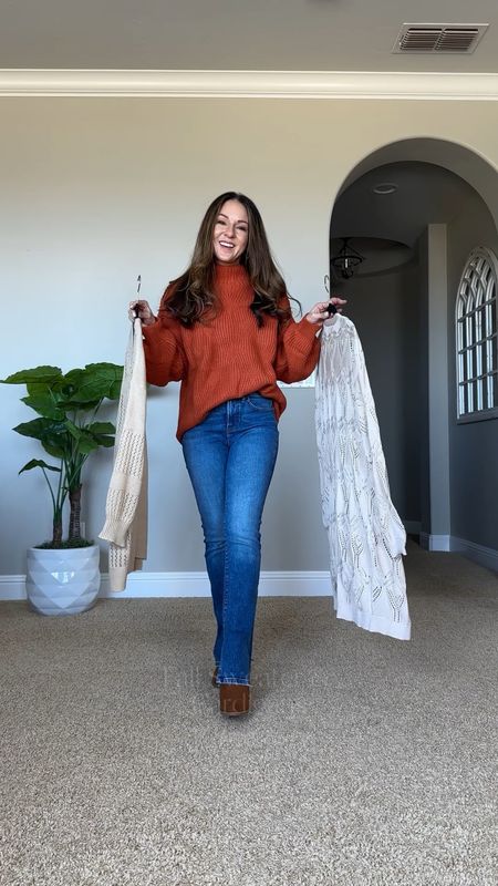 Fall sweater weather is here!

Fall sweaters and cardigans size small. Jeans size 0 short. Linking similar boots #ltkfallfashion #ltksweaters Fall fashion | teacher outfits | mom style

#LTKstyletip #LTKfindsunder50 #LTKSeasonal