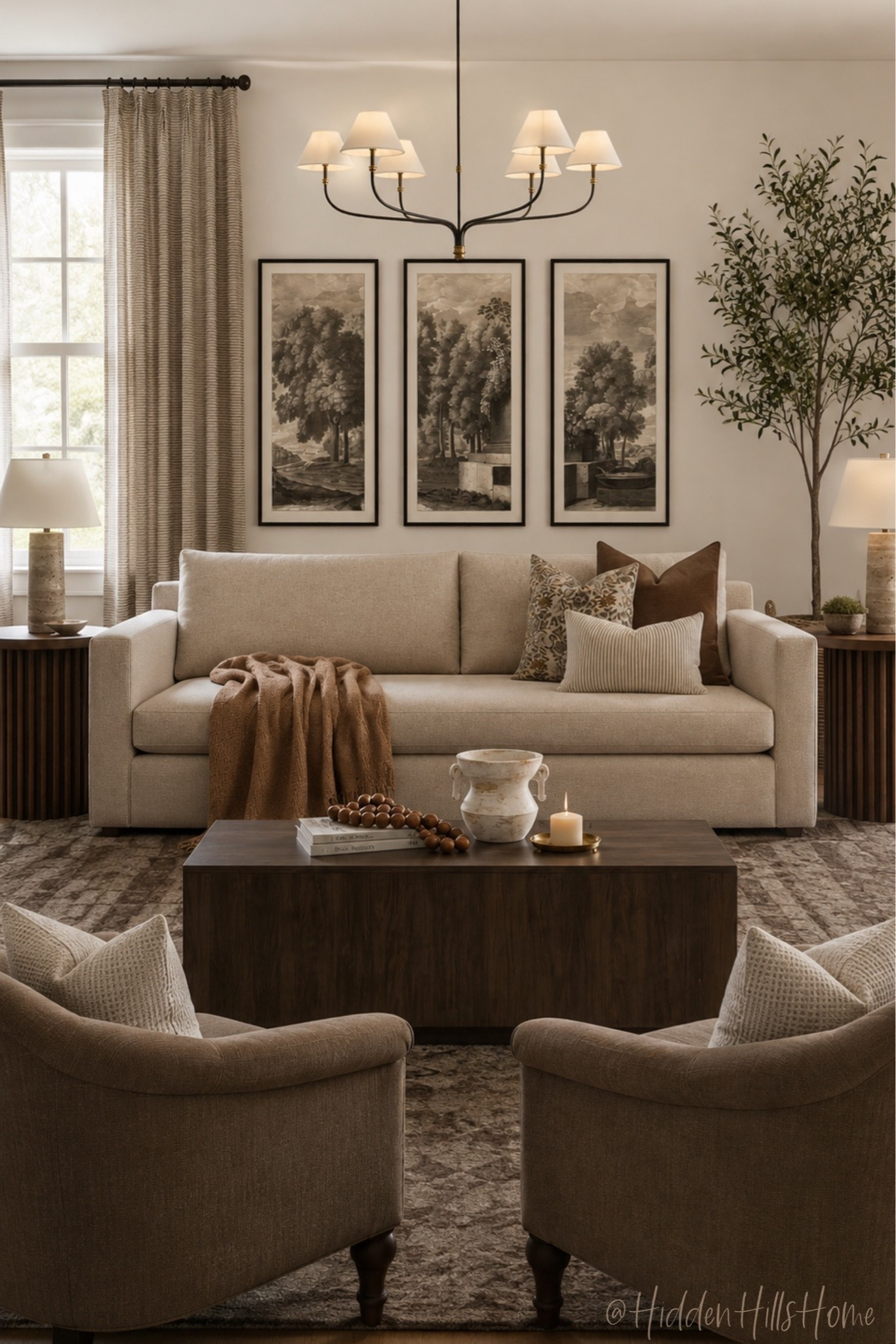 Living room decor ideas, living room mood board, home decor inspiration, living room sofa, living room coffee table, rug, cozy living room design, e-design