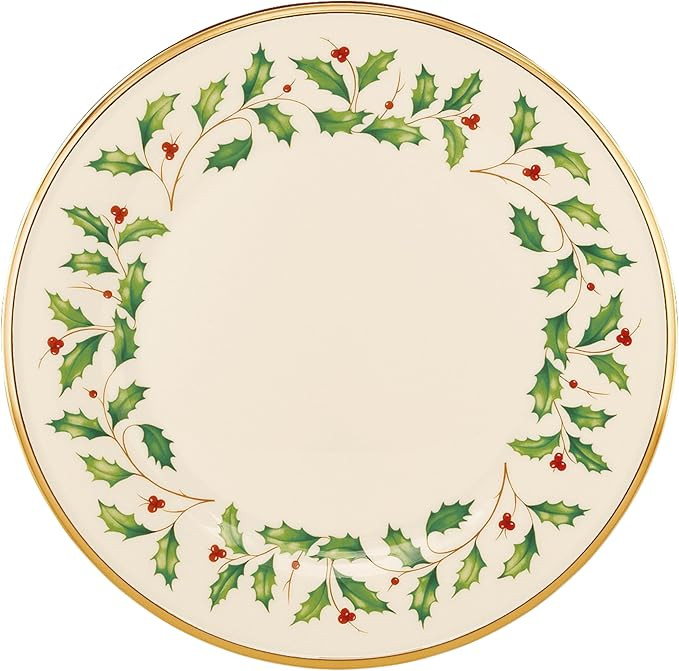 Lenox 146504000 Holiday Dinner Plate, Christmas Dinnerware | Amazon (US)