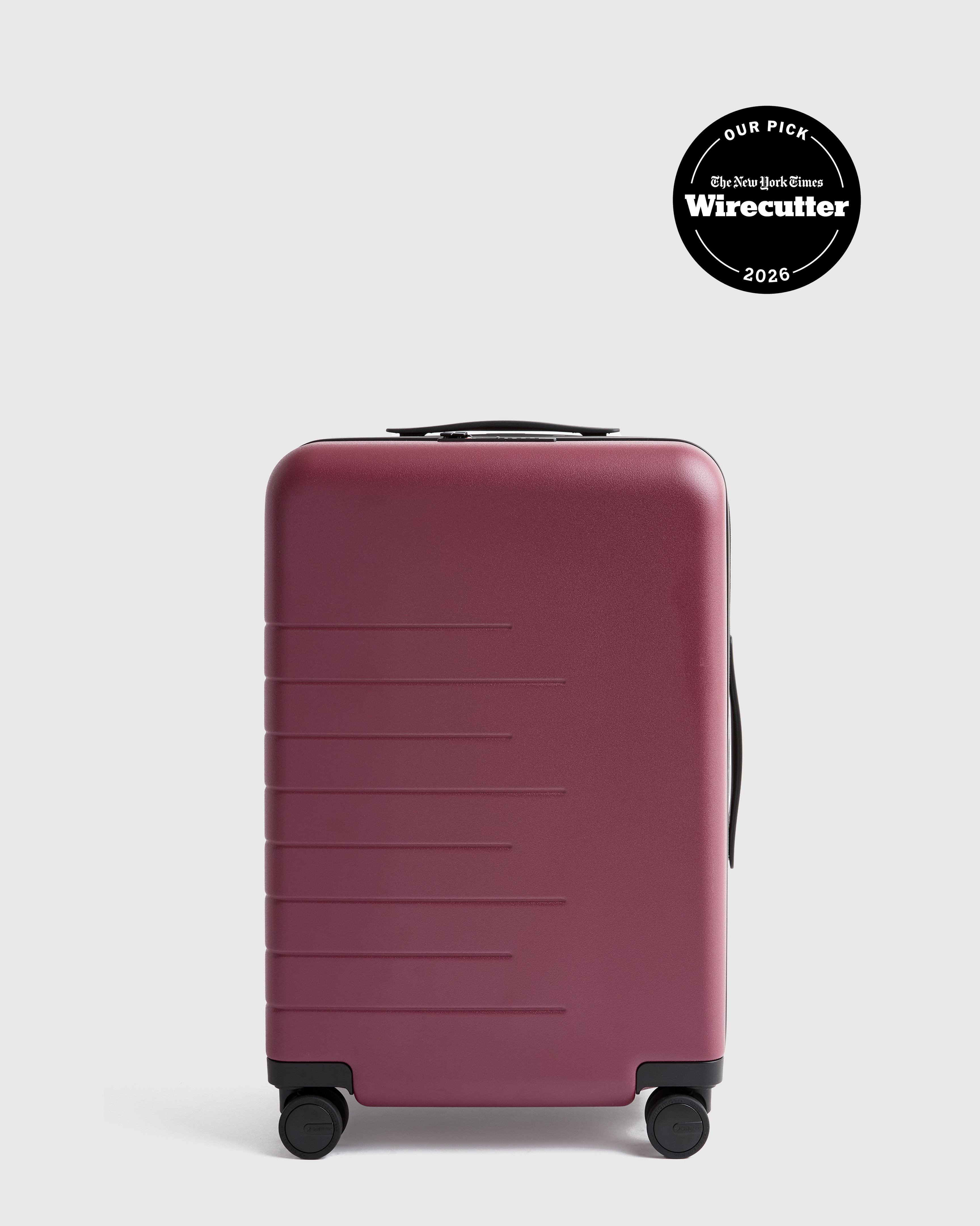Quince | Carry-On Suitcase in Wine, Polycarbonate | Quince